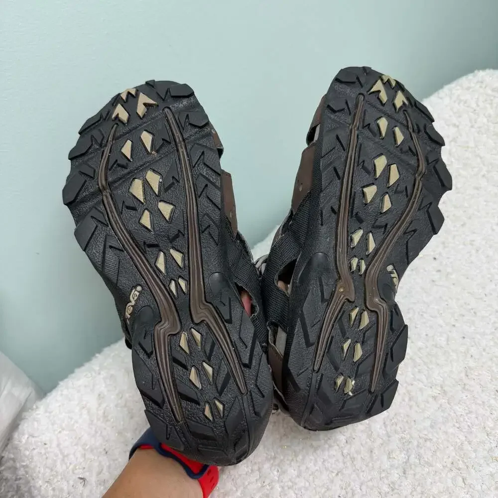 Teva S/N 6944 Fisherman Sport Sandals Brown Women’s  Size 8.5 Hiking Outdoors